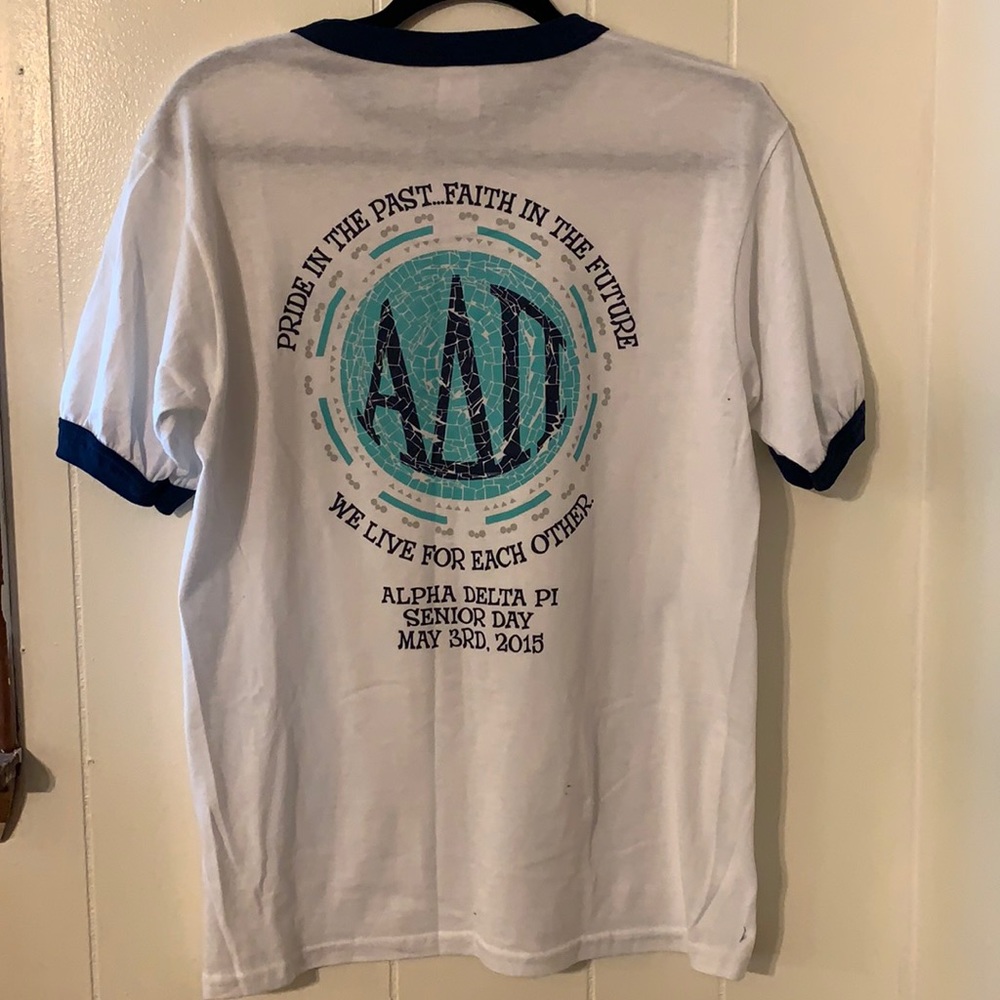 Alpha Delta Pi senior day t-shirt
